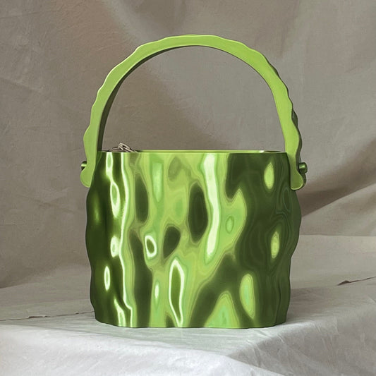 PZAEZ STUDIO MELT Acid sculptural 3D-printed handbag