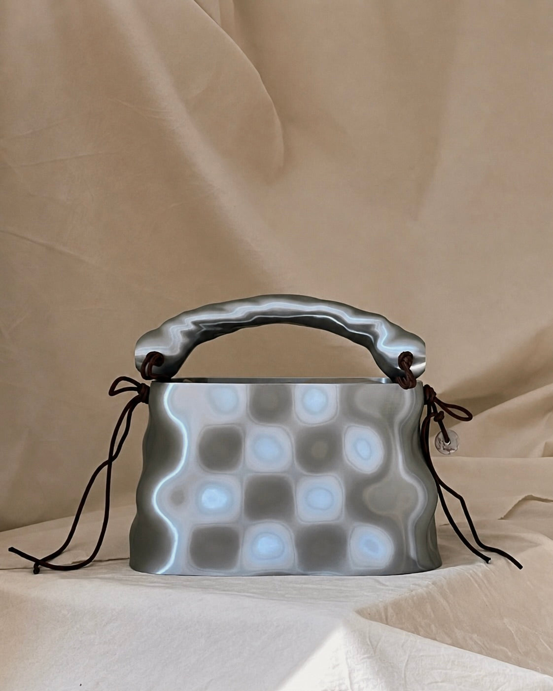 PZAEZ STUDIO MONUMENT sculptural 3D-printed handbag with vertical form